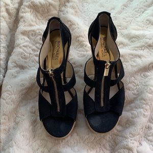 Michael Kors Berkley Espadrille Wedge Sandals